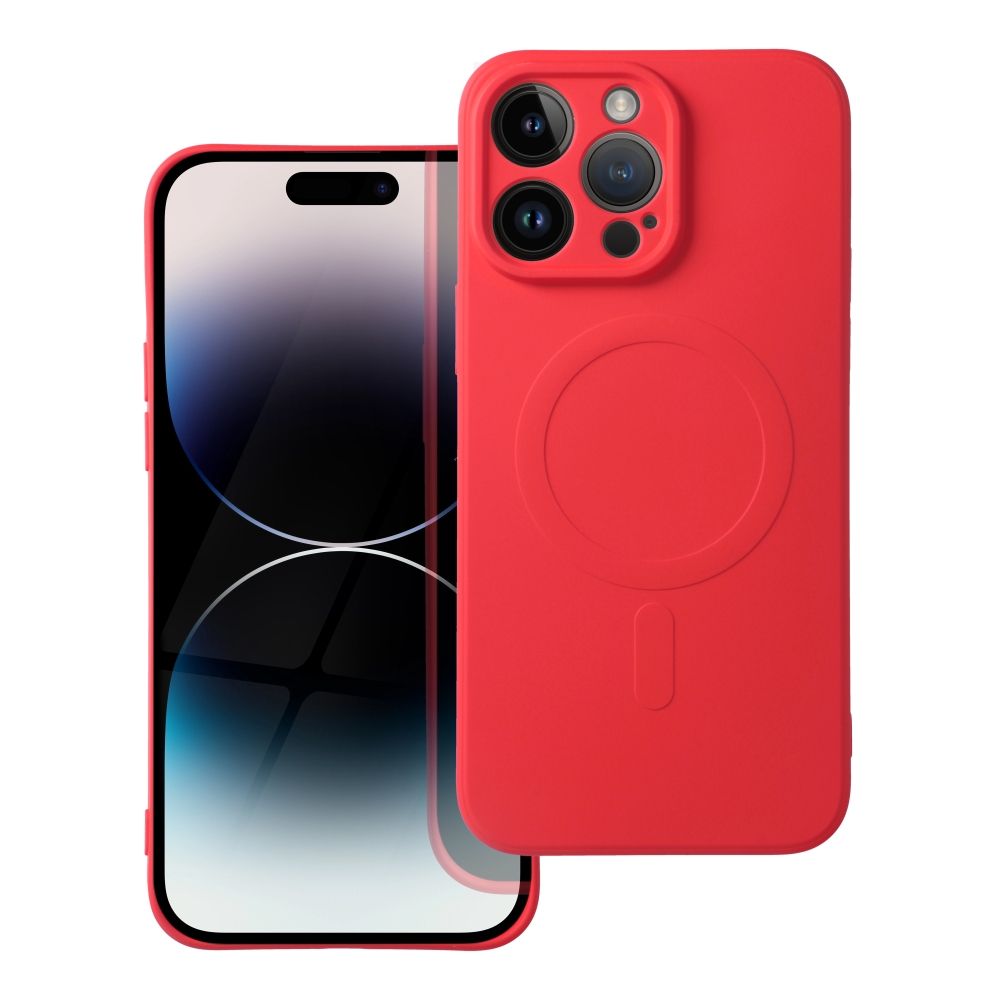 Viedtālruņa aizmugurējais vāciņš Apple iPhone 14 Pro Max Silicone Mag - Dažādās krāsās