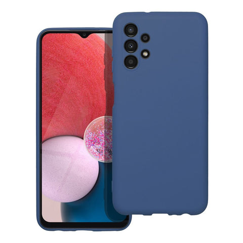 Viedtālruņa aizmugurējais vāciņš Samsung Galaxy A13 Silicone Part - Zila