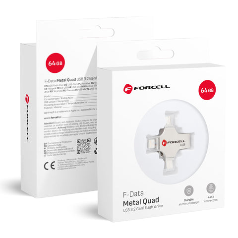 Внешняя память Forcell F Data G1 64GB USB 3.2