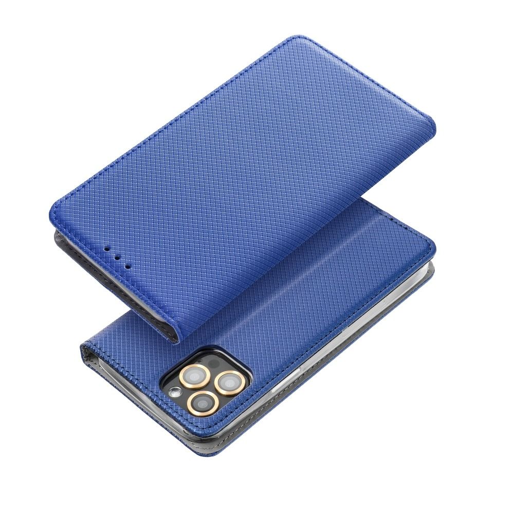 Viedtālruņa atveramais maciņš Samsung Galaxy J5 2016 Smart book case - Zila