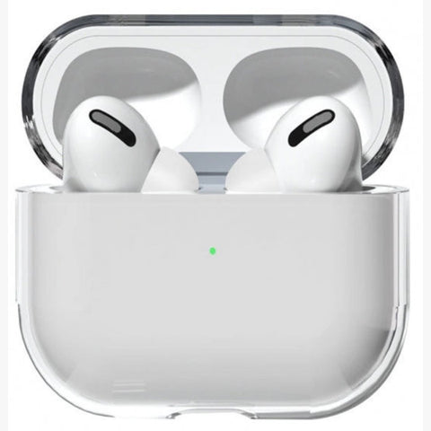 Bezvadu austiņu apvalks Apple Airpods 1/2 Silicone Case - Caurspīdīga