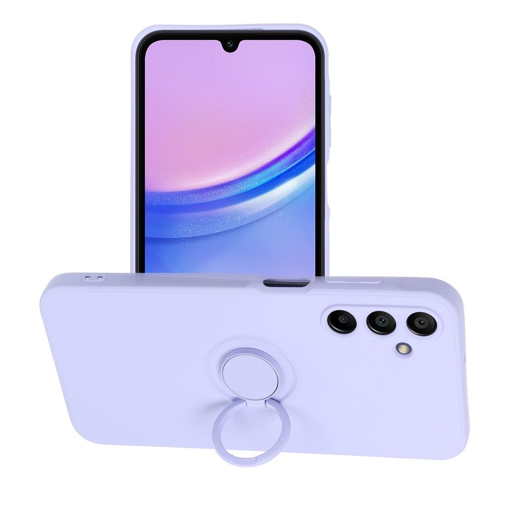 Viedtālruņa aizmugurējais vāciņš Samsung Galaxy A15 Silicone Ring - Dažādās krāsās