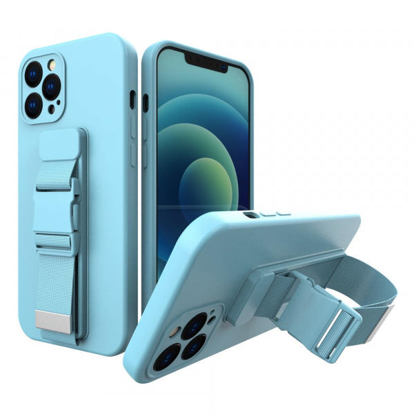 Viedtālruņa aizmugurējais vāciņš Samsung Galaxy A52 Rope Case Gel - Dažādās krāsās