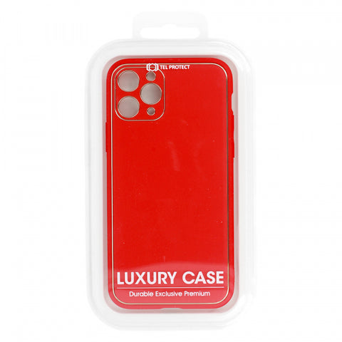 Viedtālruņa aizmugurējais vāciņš Samsung Galaxy S23 LUXURY Viedtalruna Aizmugurejais Vacins Samsung Galaxy S23 Luxury - Sarkana