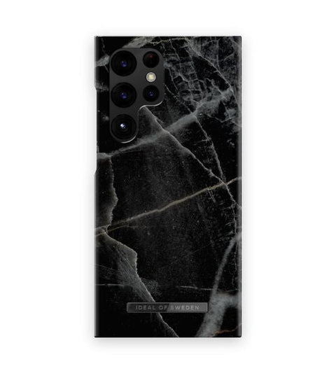 Samsung Galaxy S23 Ultra Black Thunder Marble - Melna pelēka ar dizainu