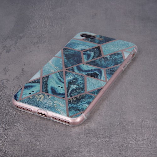 Viedtālruņa aizmugurējais vāciņš Xiaomi Redmi Note 9 Geometric Marmur - Dažādās krāsās
