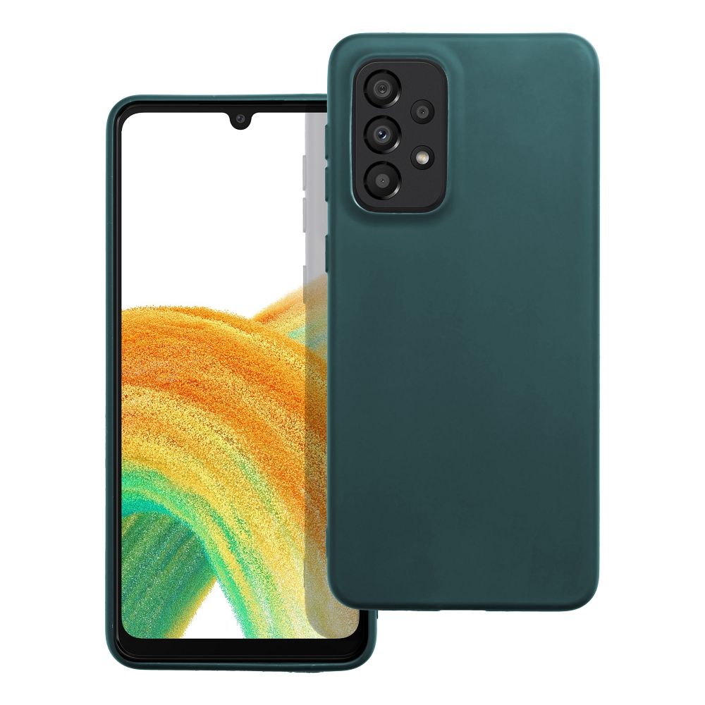 Viedtālruņa aizmugurējais vāciņš Samsung Galaxy A33 - Zaļa