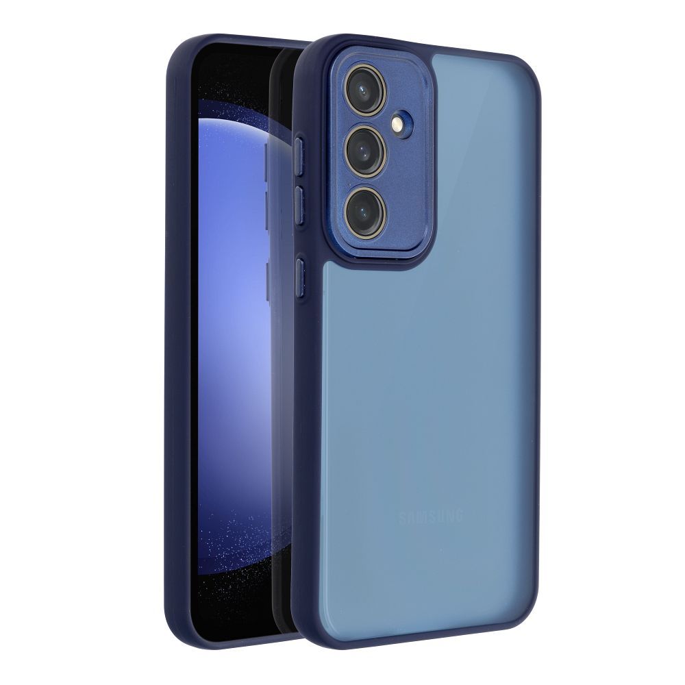 Viedtālruņa aizmugurējais vāciņš Samsung Galaxy A35 VARIETE - Zila