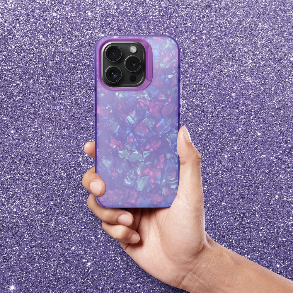 Viedtālruņa aizmugurējais vāciņš Apple iPhone 13 Pro Tutti Frutti - Violeta