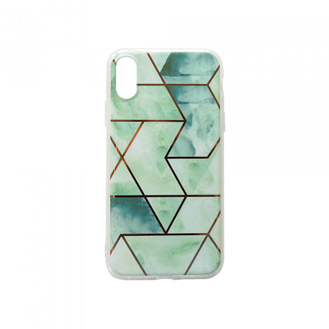 Viedtālruņa aizmugurējais vāciņš Apple iPhone XS Geometric Marmur - Dažādās krāsās