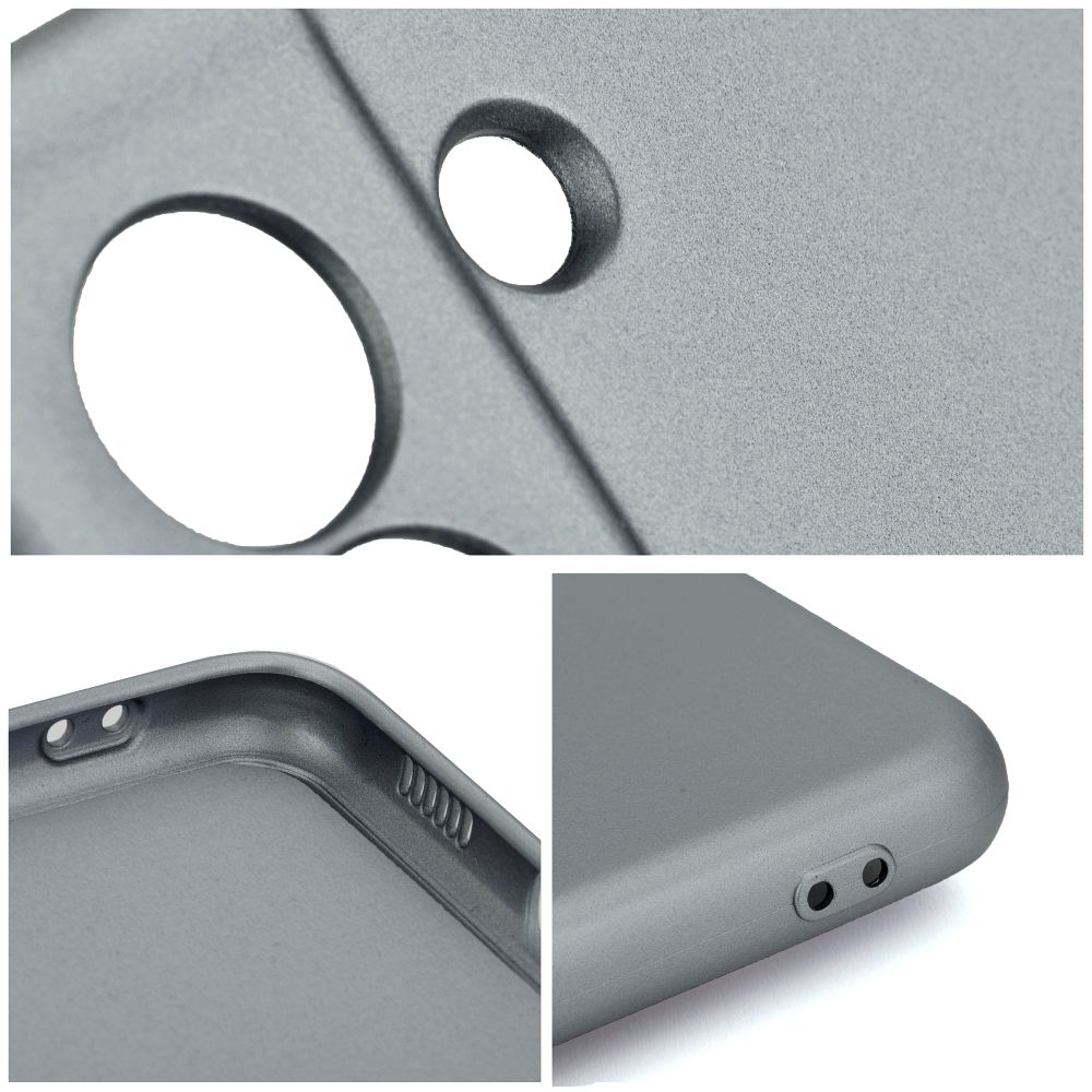 Viedtālruņa aizmugurējais vāciņš Xiaomi Redmi 13C METALLIC - Pelēka