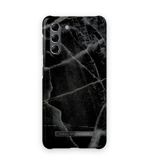Samsung Galaxy S21 Black Thunder Marble - Melna pelēka ar dizainu