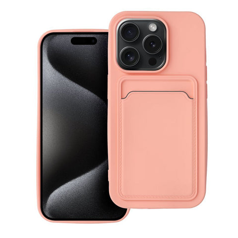 Viedtālruņa aizmugurējais vāciņš Apple iPhone 15 Pro Card Case - Dažādās krāsās