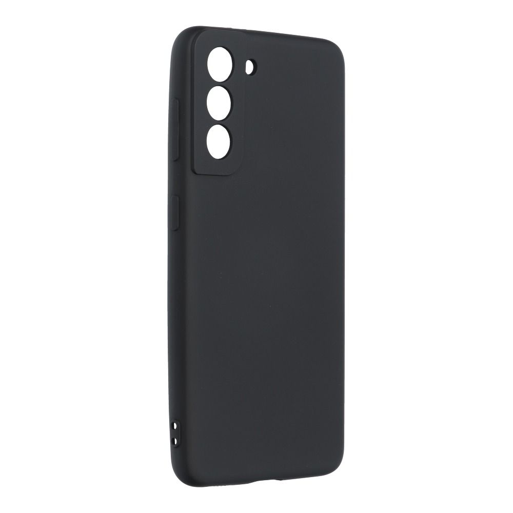 Viedtālruņa aizmugurējais vāciņš Samsung Galaxy S22 Silicone Part - Melna