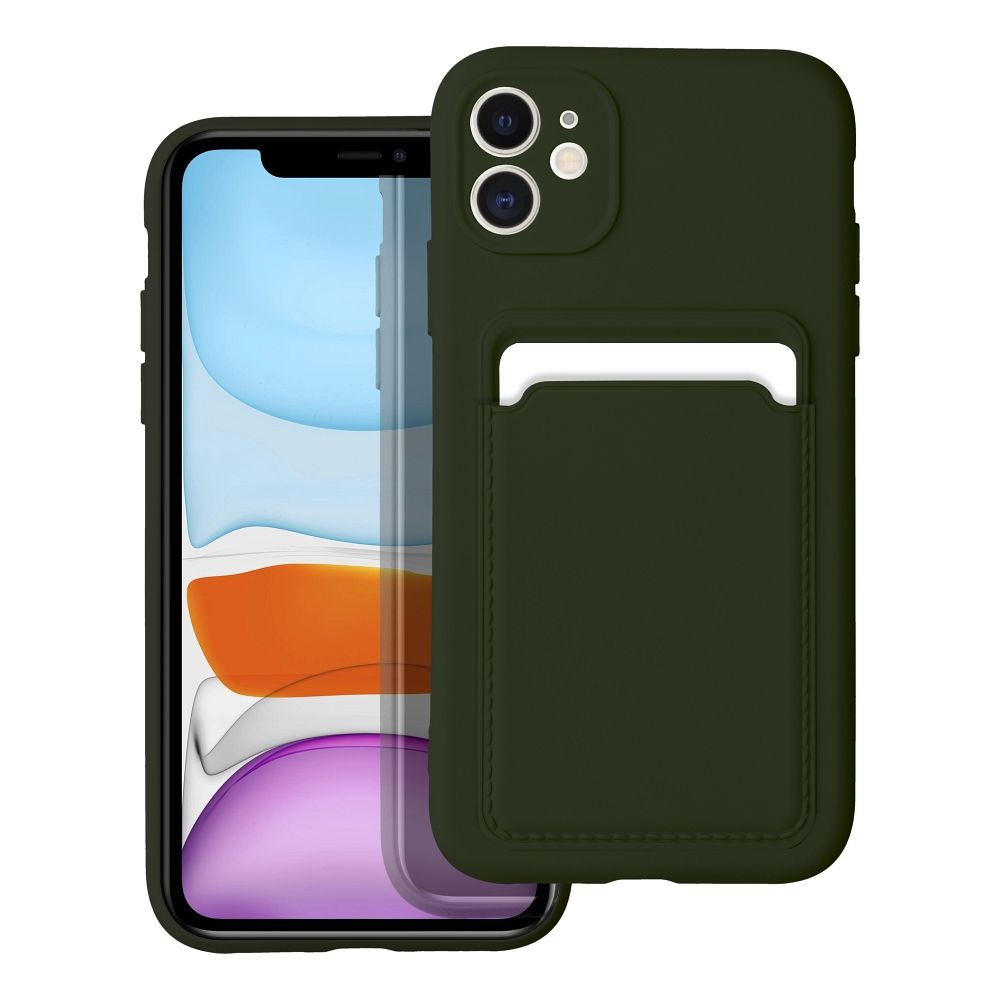 Viedtālruņa aizmugurējais vāciņš Apple iPhone 11 Card Case - Dažādās krāsās