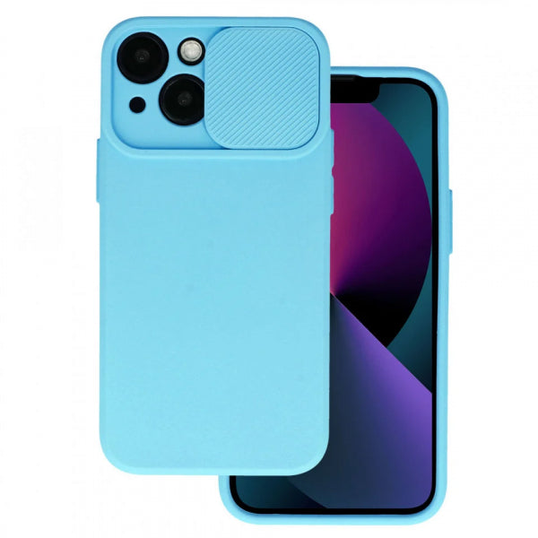 Viedtālruņa aizmugurējais vāciņš Samsung Galaxy A12 Camshield - Dažādās krāsās