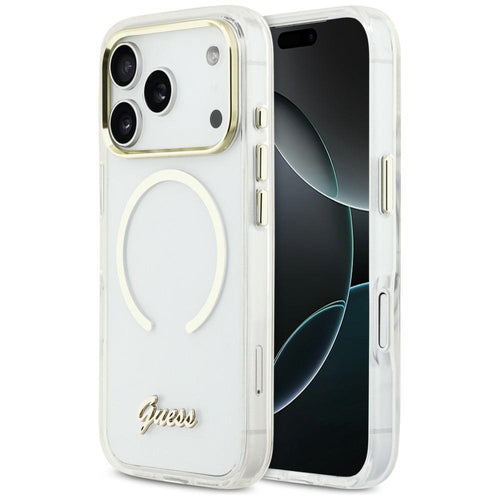 Viedtālruņa aizmugurējais vāciņš Apple iPhone 17 Pro Max / 17 Pro / 17 Iml Script Metal Mag - Dažādās krāsās