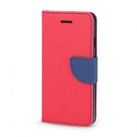 Viedtālruņa atveramais maciņš Samsung Galaxy A54 5G / A14 5G Smart Fancy Red Blue - Sarkana
