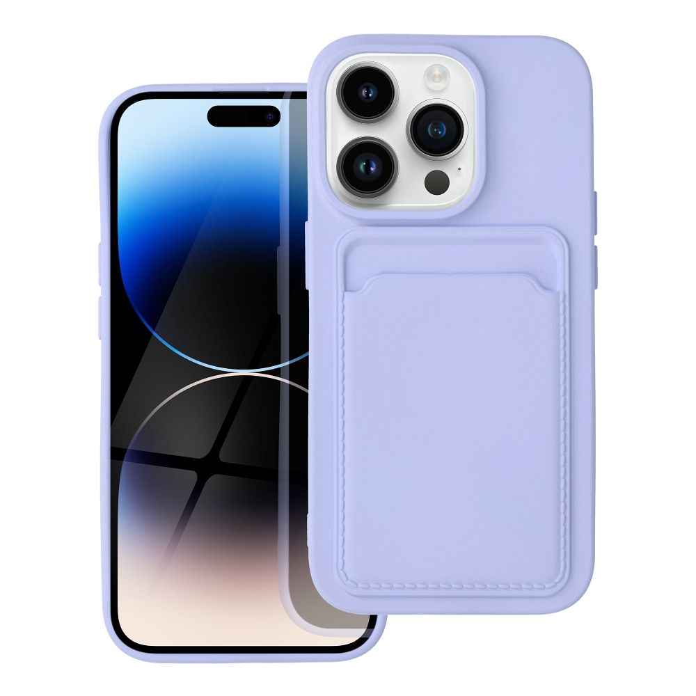 Viedtālruņa aizmugurējais vāciņš Apple iPhone 14 Pro Card Case - Dažādās krāsās