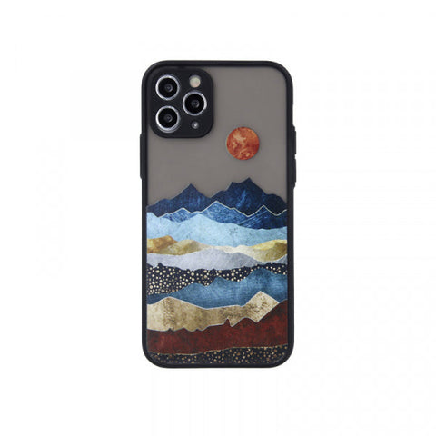 Apple iPhone 13 Pro Max Ultra Trendy Land 1 - Caurspīdīga ar dizainu