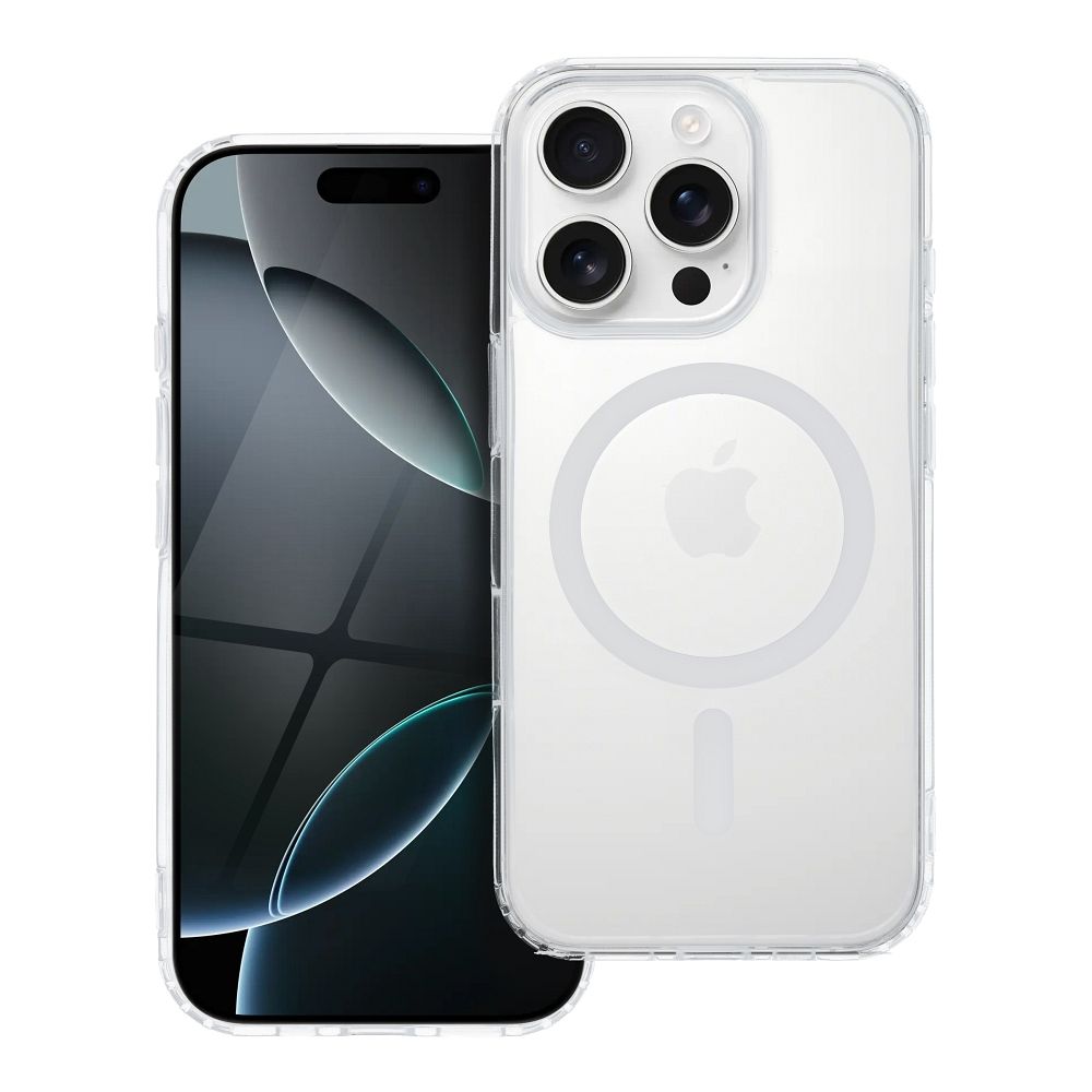 Viedtālruņa aizmugurējais vāciņš Apple iPhone 15 Pro Drop Glue - Caurspīdīga Balta