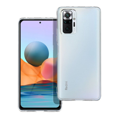 Viedtālruņa aizmugurējais vāciņš Xiaomi Redmi Note 10 Pro Clear Case 2MM - Caurspīdīga