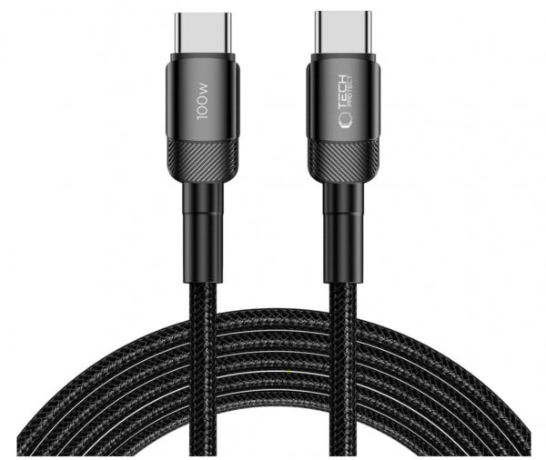 Kabelis Tech Protect USB-C USB-C 100W 3m