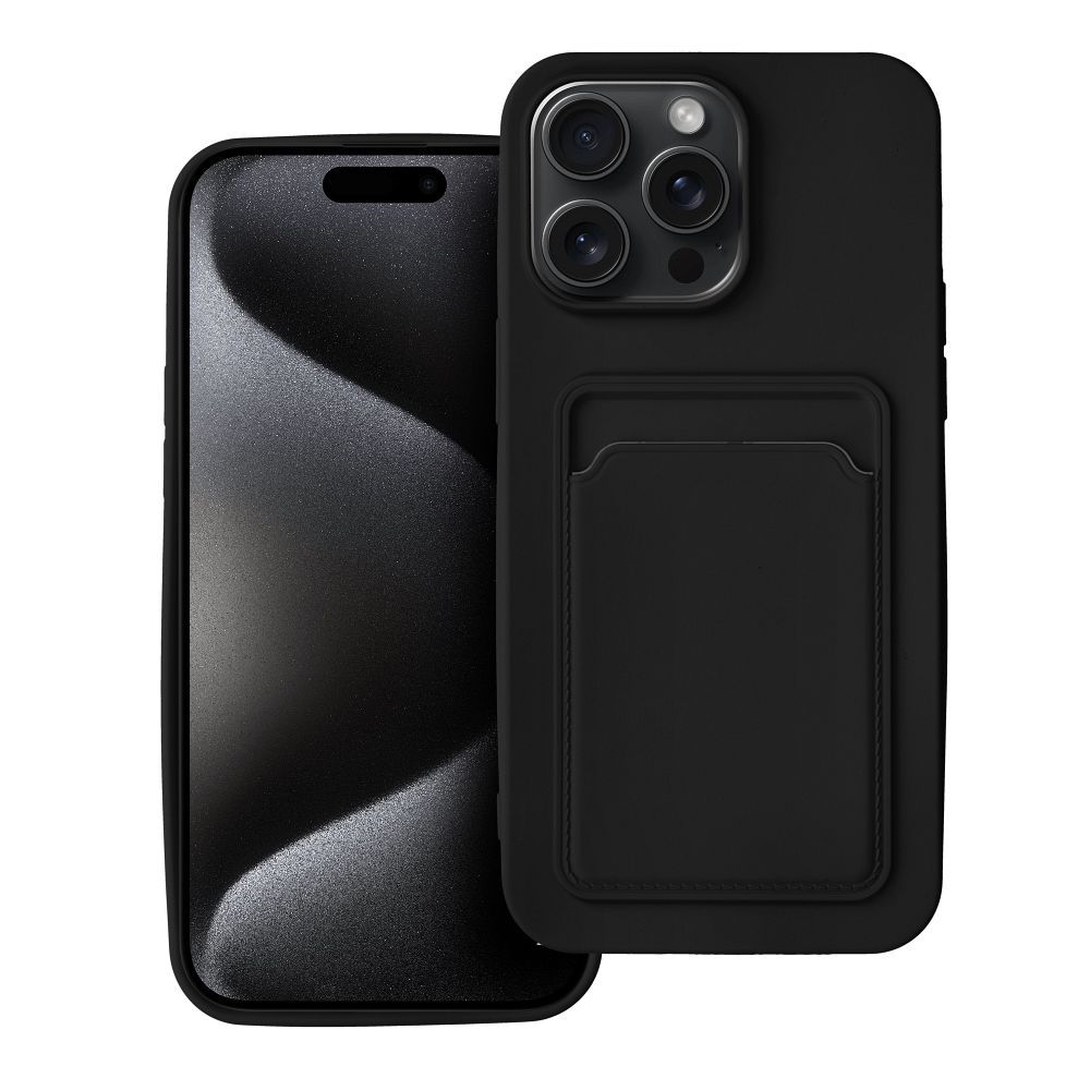 Viedtālruņa aizmugurējais vāciņš Apple iPhone 15 Pro Max Card Case - Dažādās krāsās