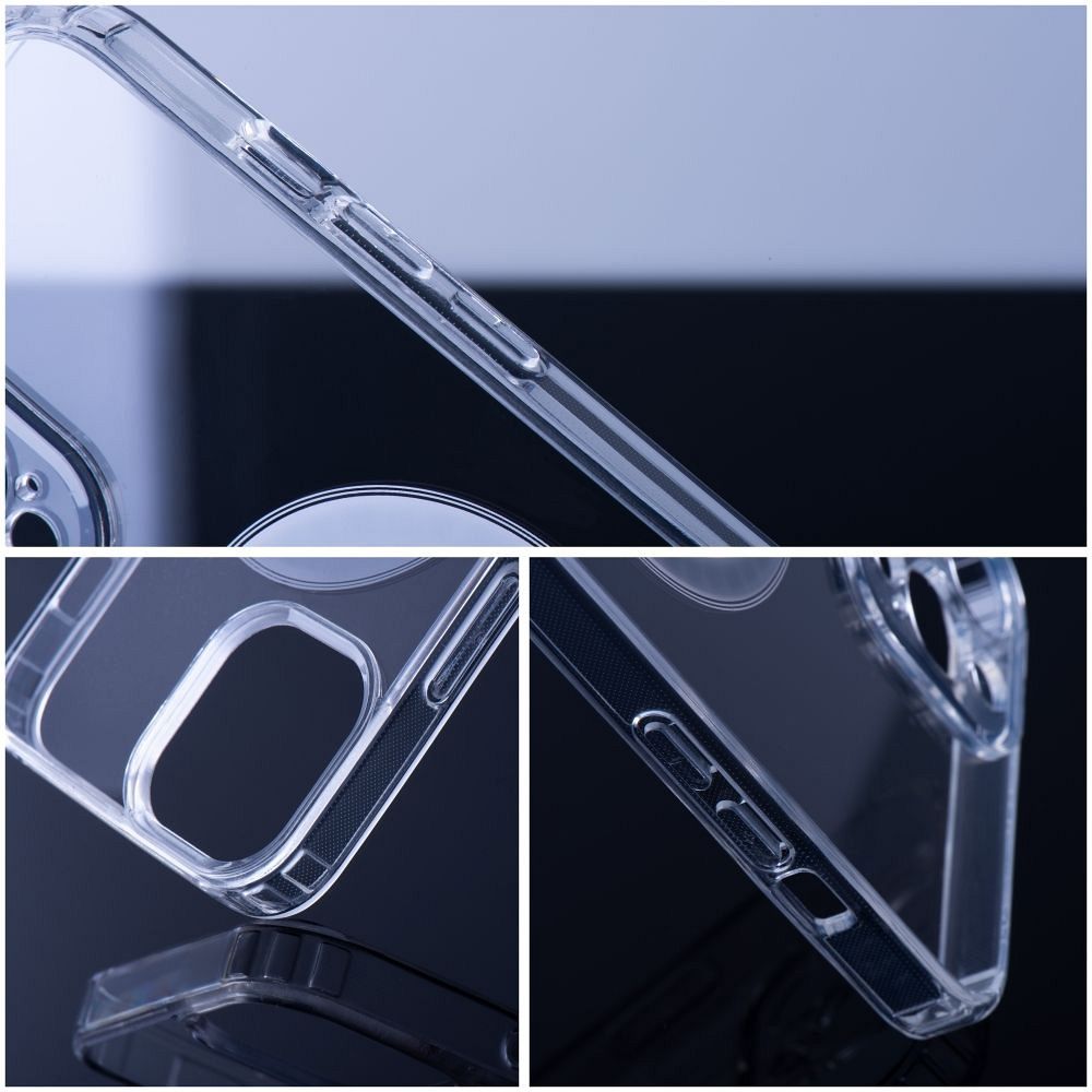 Viedtālruņa aizmugurējais vāciņš Samsung Galaxy S24 Ultra Magsafe Case - Caurspīdīga