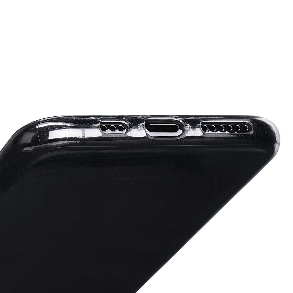 Viedtālruņa aizmugurējais vāciņš Samsung Galaxy A03 ROAR - Caurspīdīga
