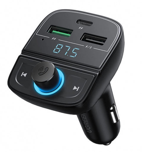 FM-модуляторы 2x USB-A USB-C Черный CD229