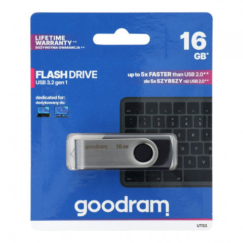 Ārējā atmiņa Goodram Pend 16Gb Usb32 16GB USB 3.2 USB-A
