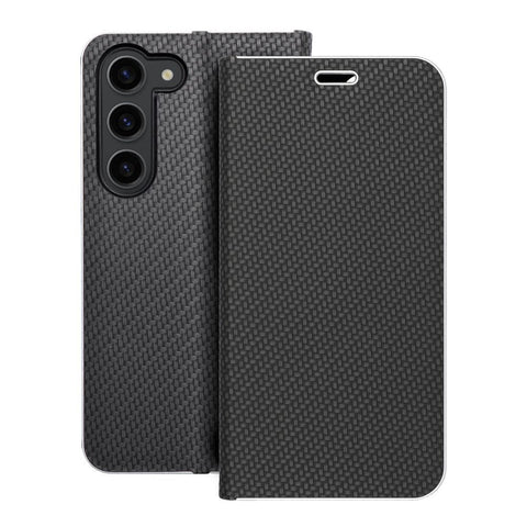 Viedtālruņa atveramais maciņš Samsung Galaxy Luna Book Carbon dažādiem modeļiem - Dažādās krāsās