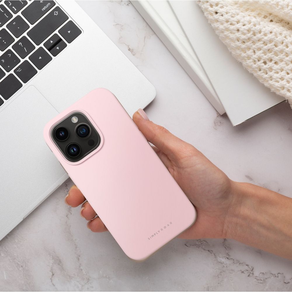 Viedtālruņa aizmugurējais vāciņš Apple iPhone 16 Pro Cloud Skin - Rozā