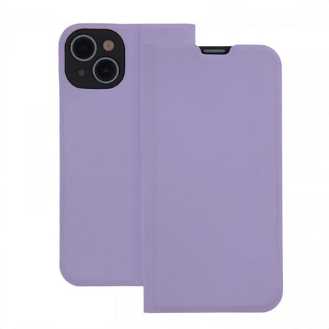 Viedtālruņa atveramais maciņš Xiaomi Redmi Note 13 5G Smart Soft - Violeta