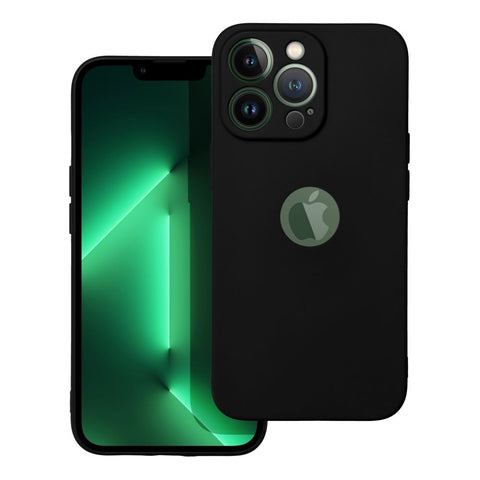 Viedtālruņa aizmugurējais vāciņš Apple iPhone 13 Pro Soft case - Melna