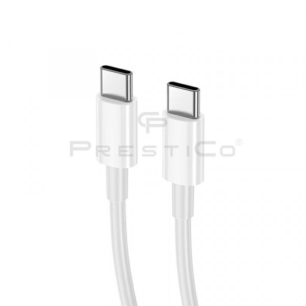 Kabelis Prestico USB-C USB-C 15W 1m