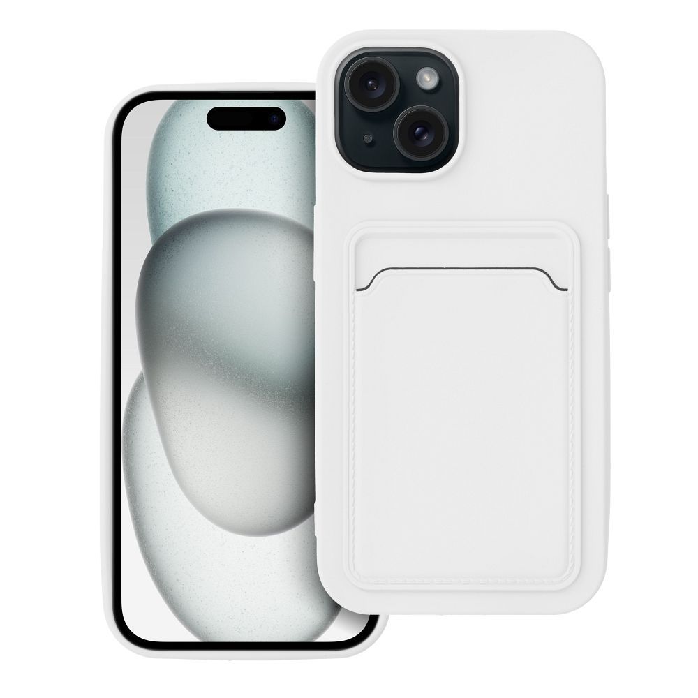Viedtālruņa aizmugurējais vāciņš Apple iPhone 15 Card Case - Dažādās krāsās