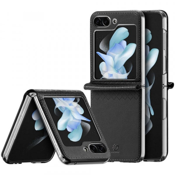 Viedtālruņa aizmugurējais vāciņš Samsung Galaxy Z Flip 5 Bril Leather - Dažādās krāsās