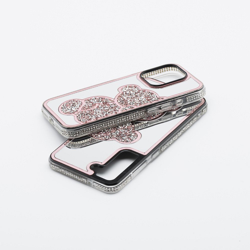 Viedtālruņa aizmugurējais vāciņš Apple iPhone 11 Teddy Bear - Rozā