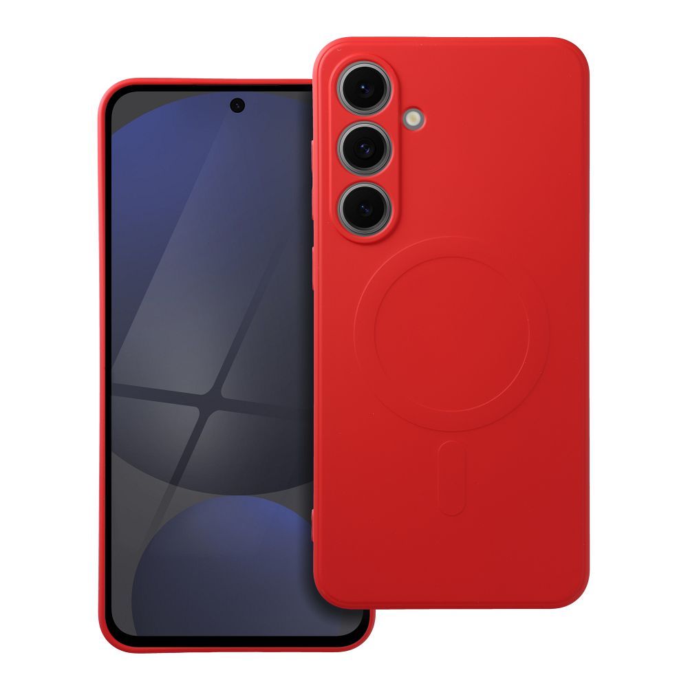 Viedtālruņa aizmugurējais vāciņš Samsung Galaxy S24 Fe Silicone Mag Case - Dažādās krāsās