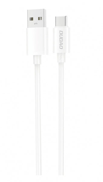 Kabelis Dudao USB-C USB-A 10W 1m - Balta