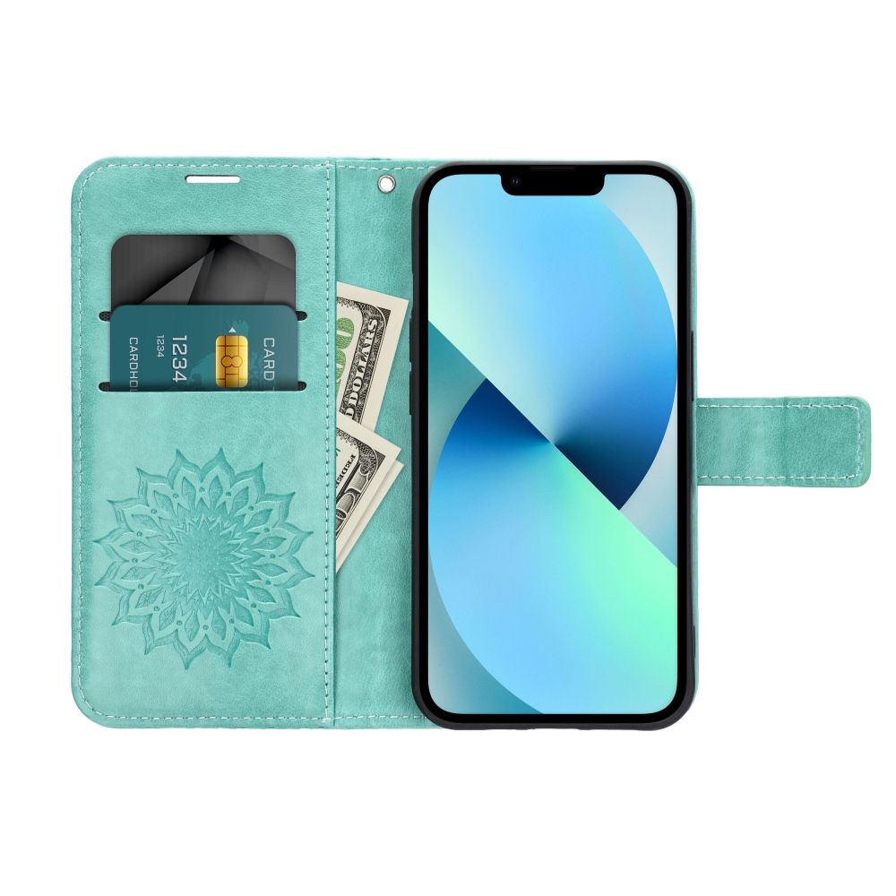 Viedtālruņa atveramais maciņš Xiaomi Mi 11 Lite Mezzo book - Zaļa