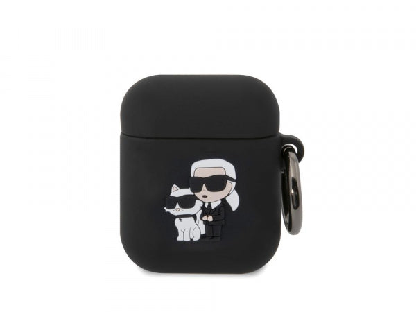 Austiņu apvalks Apple Airpods 1/2 - Melna