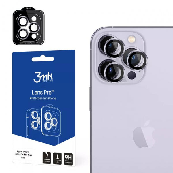 Viedtālruņa kameras aizsargstikls Apple iPhone 14 Pro Lens Pro - Dažādās krāsās