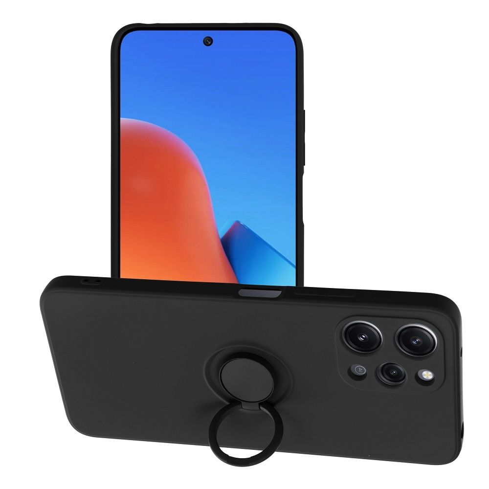Viedtālruņa aizmugurējais vāciņš Xiaomi Redmi 12 4G Silicone Ring - Dažādās krāsās