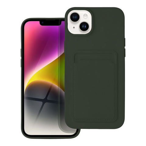 Viedtālruņa aizmugurējais vāciņš Apple iPhone 14 Plus Card Case - Dažādās krāsās