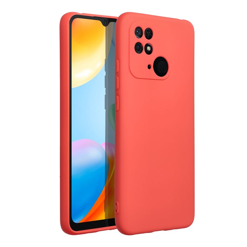 Viedtālruņa aizmugurējais vāciņš Xiaomi POCO C40 Silicone Lite case - Rozā