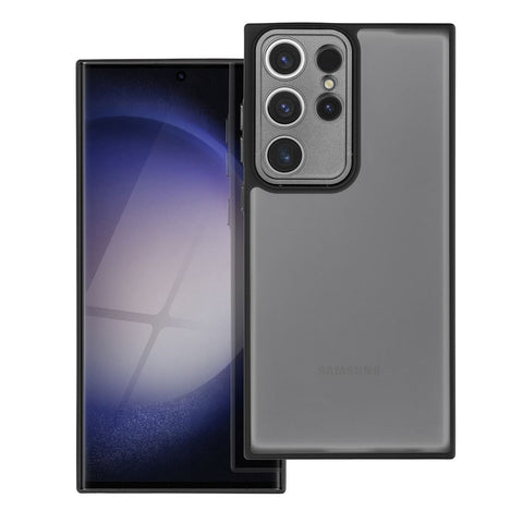 Viedtālruņa aizmugurējais vāciņš Samsung Galaxy S23 Ultra Variete - Melna