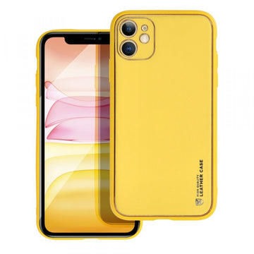 Viedtālruņa aizmugurējais vāciņš Forcell Leather [APPLE]